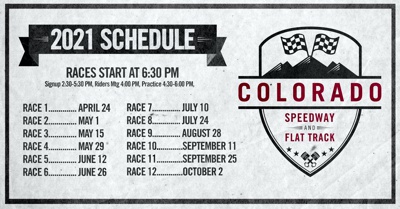 2019 Colorado Speedway Schedule