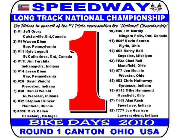 2010 Speedway Long Track National
