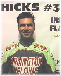 Gary Hicks w/new 1999 Leathers!