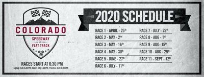 2019 Colorado Speedway Schedule
