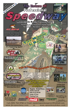 Eastern Speedway Poster