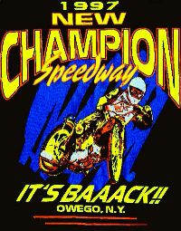 New Champion Speedway Logo